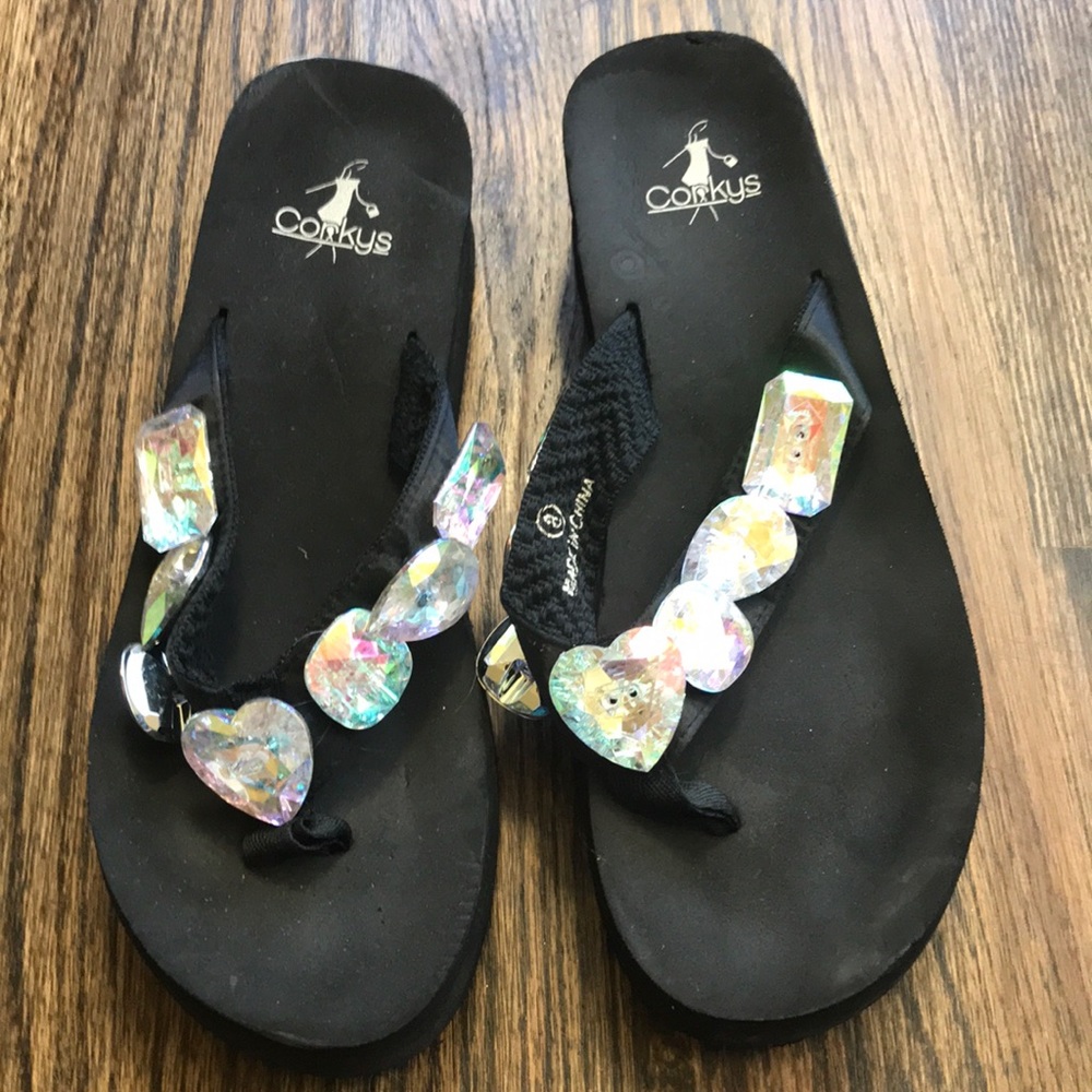 Corkys flip flops